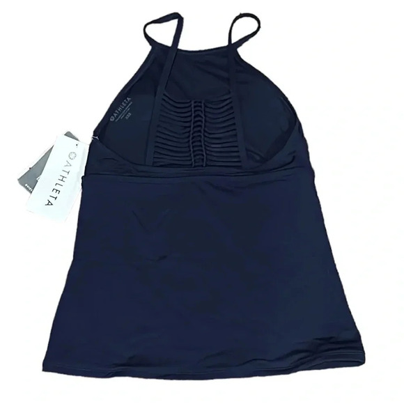 Athleta Macramé High Neck Tankini Swimsuit Top Women’s NWT - Picture 3 of 8